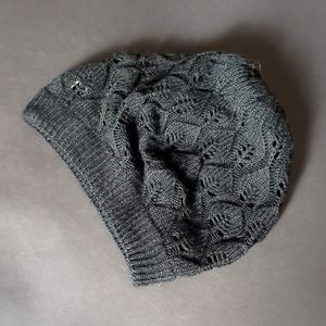 Crochet Slouchy Knit Beanie